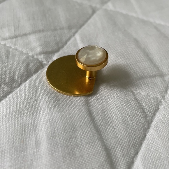 NWT Kate Spade sunshine stones studs white - Picture 8 of 8